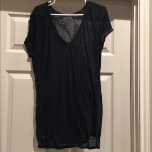 Athleta tee xl burnout/shear